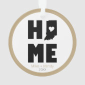 Indiana est la maison Personnalisée (dos)