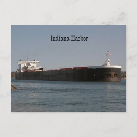Indiana Harbour-postkaart Briefkaart (Voorkant)