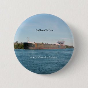 Indiana Harbour-toets Ronde Button 5,7 Cm