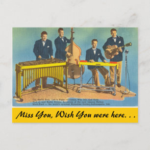 Indiana, Harlin Brothers, Indianapolis Briefkaart