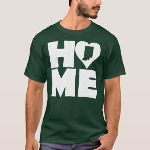 Indiana Home Heart State Tees T-shirt