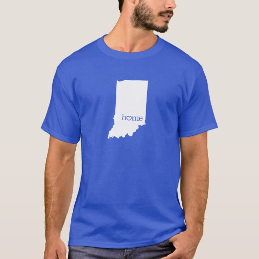 Indiana Home State IN T-Shirt (Devant)