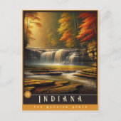 Indiana | hyperrealistisch Briefkaart (Voorkant)