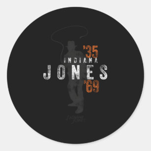 Indiana Jones and the Dial of Destiny Het is de Mi Ronde Sticker
