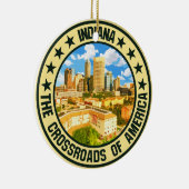 Indiana Keramisch Ornament (Rechts)