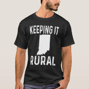 Indiana Landbouwers houden het platteland T-shirt