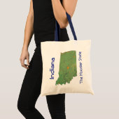 Indiana Map Bag Tote Bag (Voorkant (product))