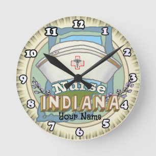 Indiana Nurse Ronde Klok