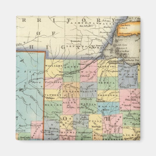 Indiana, Ohio Magneet (Voorkant)