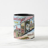 Indiana -  postacard-ontwerp mok (Midden)