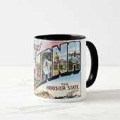 Indiana - postacard-ontwerp mok (Voorkant rechts)
