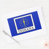 Indiana Rechthoekige Sticker (Envelop)