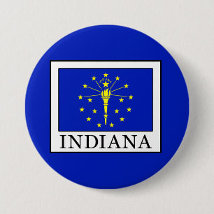 Indiana Ronde Button 7,6 Cm