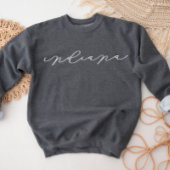 Indiana Script State Women's Sweatshirt