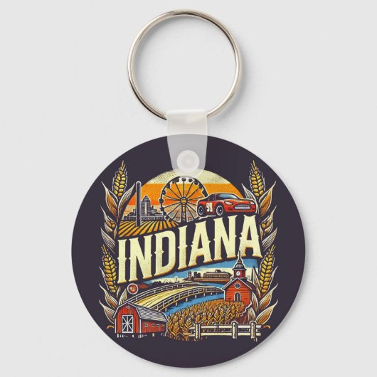 Indiana Sleutelhanger (Voorkant)