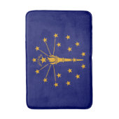 Indiana State Flag Design Badmat (Voorkant Verticaal)