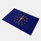 Indiana State Flag Design Deurmat (Schuin)