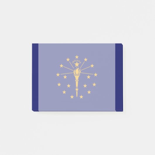 Indiana State Flag Design Post-it® Notes (Voorkant)