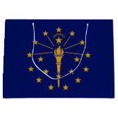 Indiana State Flag Groot Cadeauzakje (Voorkant)