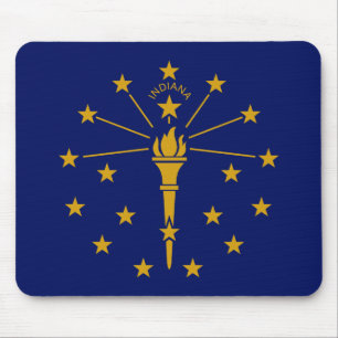 Indiana State Flag Muismat