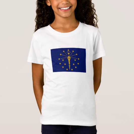Indiana State Flag T-shirt (Voorkant)