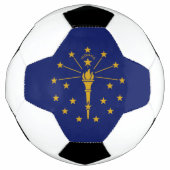 Indiana State Flag Voetbal (Voorkant)