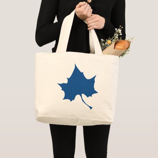 Indiana State Leaf Grote Tote Bag (Voorkant (product))