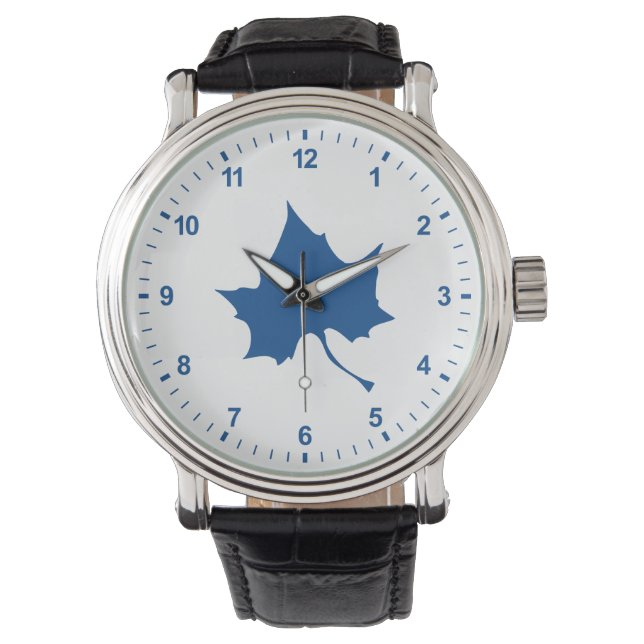 Indiana State Leaf Horloge (Voorkant)