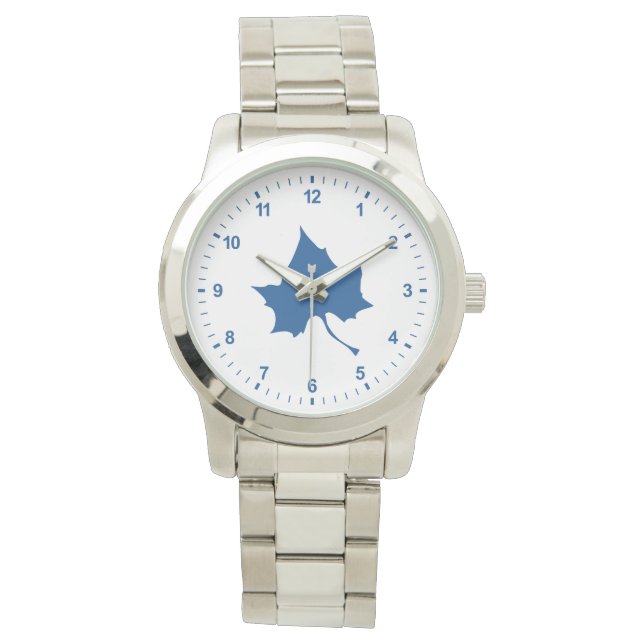 Indiana State Leaf Horloge (Voorkant)
