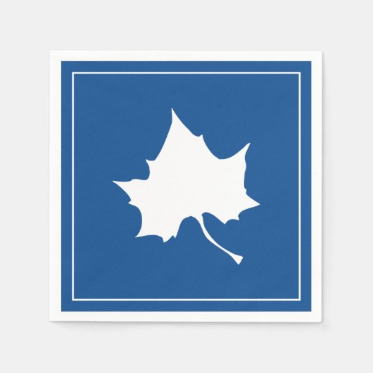 Indiana State Leaf Servet (Voorkant)