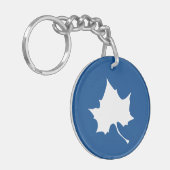 Indiana State Leaf Sleutelhanger (Voorkant Links)