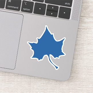 Indiana State Leaf Sticker