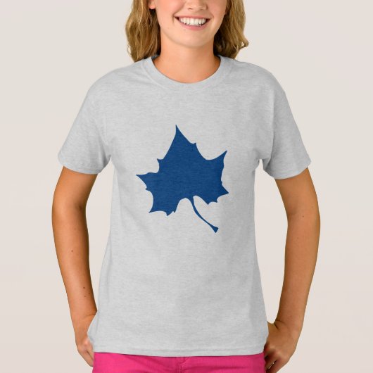 Indiana State Leaf T-shirt (Voorkant)
