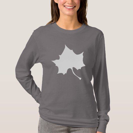 Indiana State Leaf T-shirt (Voorkant)