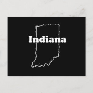 INDIANA STATE MOTTO BRIEFKAART