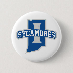 Indiana State University Sycamores Ronde Button 5,7 Cm