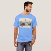 Indiana State USA Oversized 2 T-shirt (Voorkant volledig)