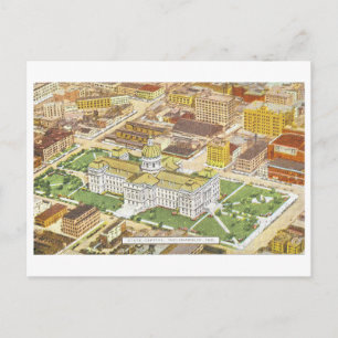  Indiana Statehouse, Indianapolis Capitol Briefkaart