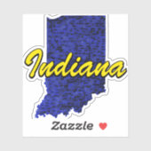 Indiana Sticker (Vel)