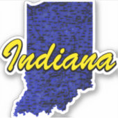 Indiana Sticker (Voorkant)