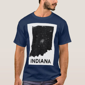 Indiana Straatkaart T-shirt