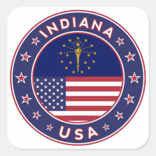 Indiana, t-shirt Indiana, autocollant Indiana,
