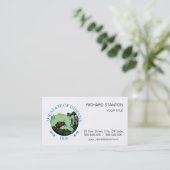 Indiana-teken Visitekaartje (Staand voorkant)