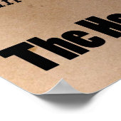 Indiana The Hoosier State Classic Poster (Hoek)