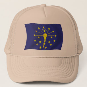 Indiana Vlag Hoed Trucker Pet