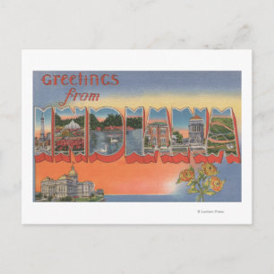 IndianaLarge Letter ScenesIndiana Briefkaart