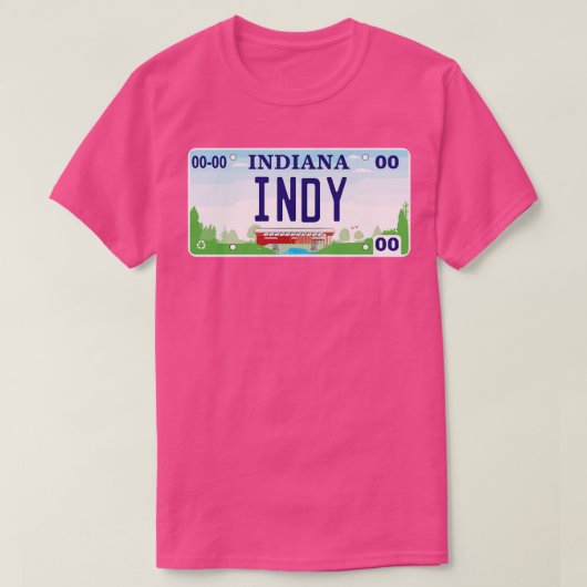 Indianapolis-Bord T-shirt (Design voorkant)