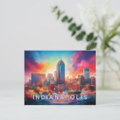 Indianapolis Briefkaart (Staand voorkant)