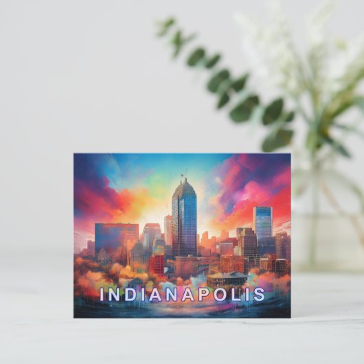Indianapolis Briefkaart (Staand voorkant)