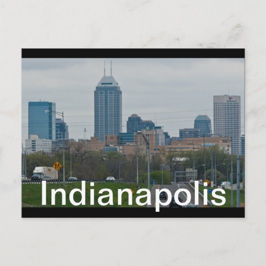 INDIANAPOLIS BRIEFKAART (Voorkant)
